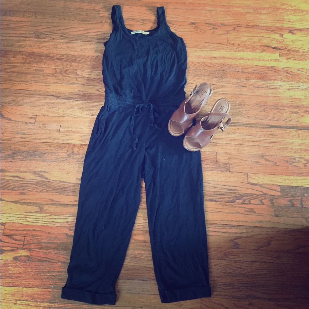 Michael Stars Black Jumpsuit