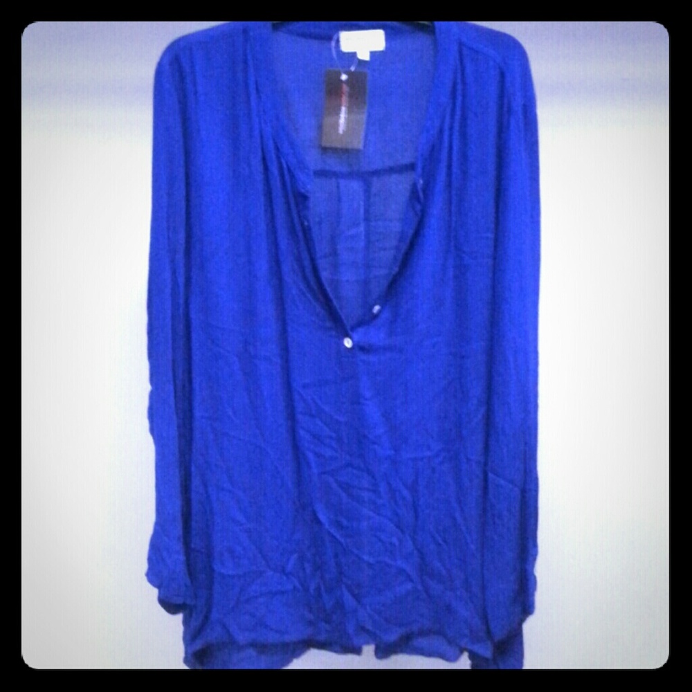 Allen allen blouse size 1x