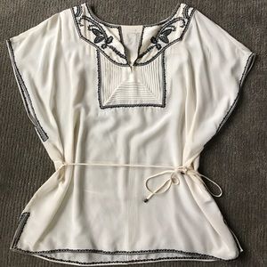 100% silk Massimo Dutti shirt