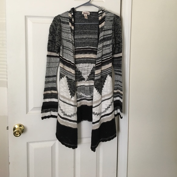 Aztec hooded cardigan - Picture 1 of 1
