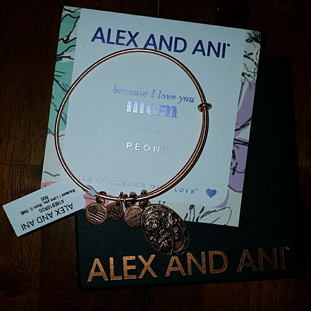Alex and Ani Mom bracelet