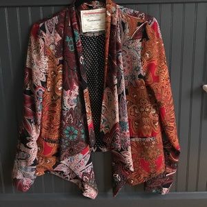 Paisley jacket from Anthropologie