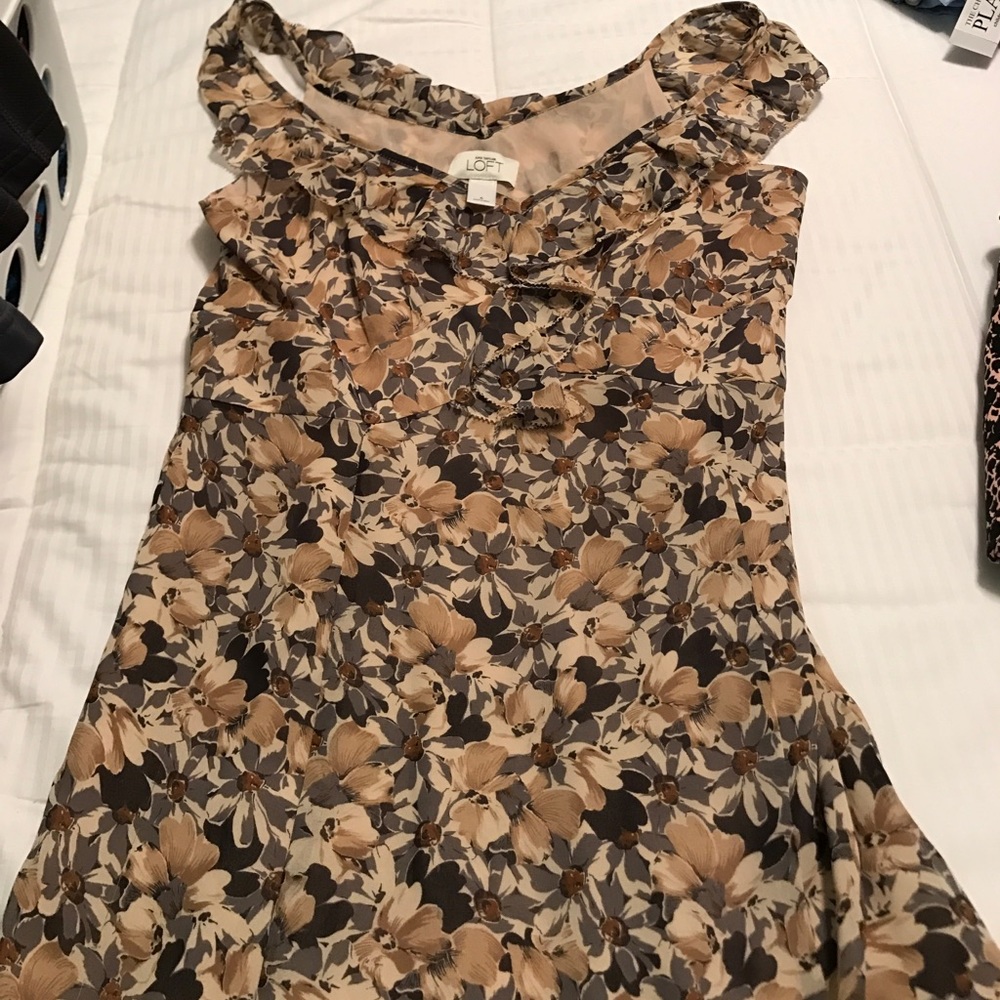 Loft chiffon dress