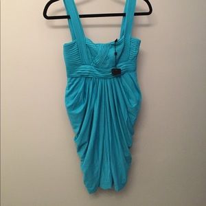 BCBG xs blue dress