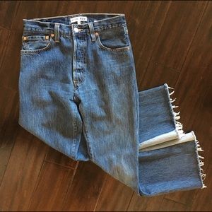 Re/Done Levis Leandra, Size 28