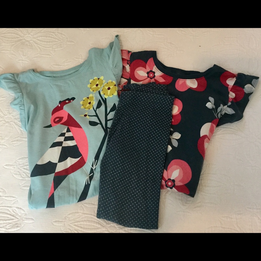 REDUCED! Girls Tea Collection Tops & leggings