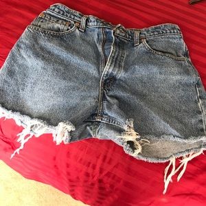 Jean shorts