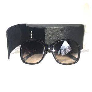 Authentic Prada Tortoise Sunglasses with Case