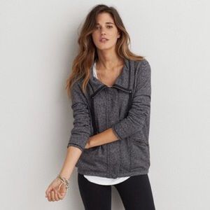 FINAL PRICE . AEO funnel neck jacket