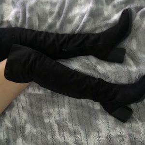 thigh high boots