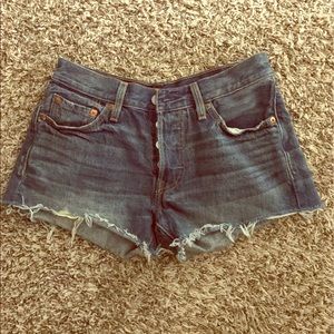 Levi denim shorts