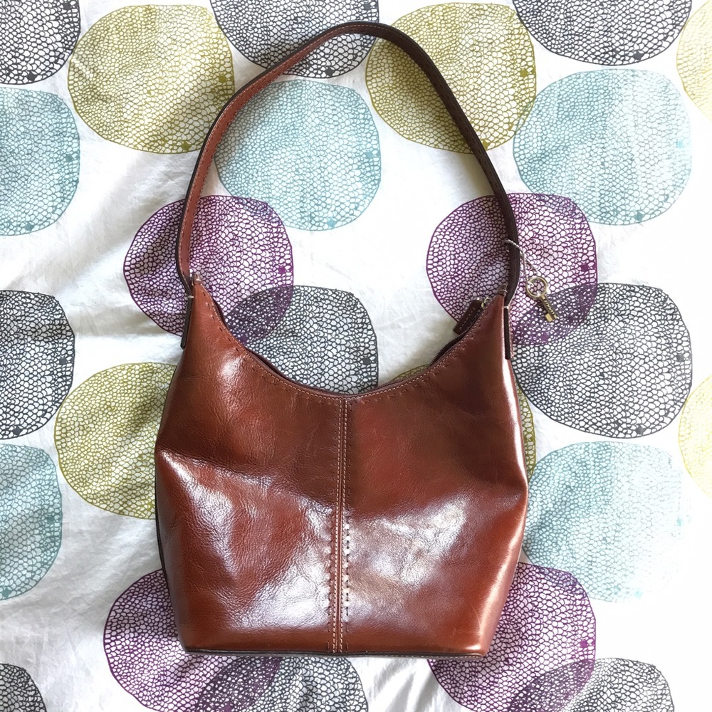 Leather Fossil Boho Bag