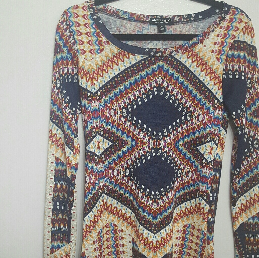 🚫Geometric Mini Dress - Picture 5 of 8