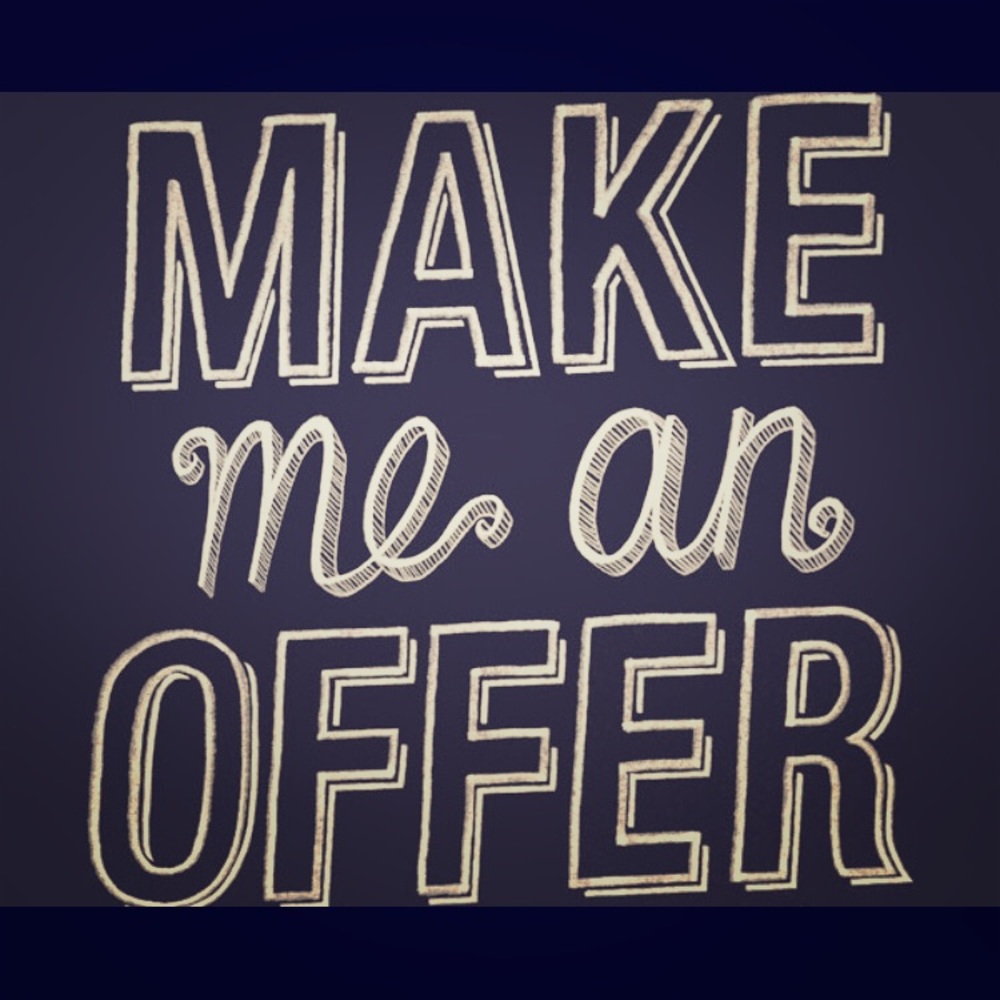 Make an offer! Won't know unless you try!  🌈⭐️