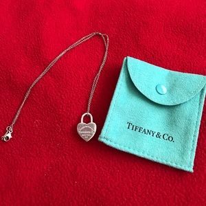 Tiffany & Co. Return to Tiffany, Heart Lock Nklace