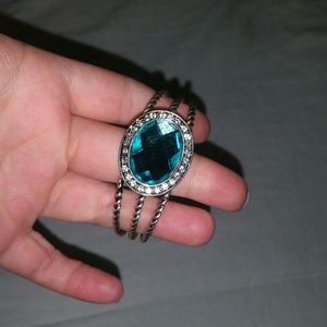 Silver Cuff Bracelet from Charming Charlies
