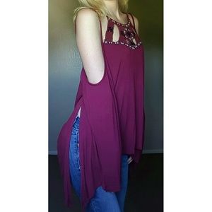 Stunning Magenta Country Top Stunning Magenta Country Top