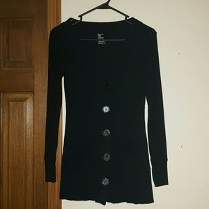 Gap XS black cardigan