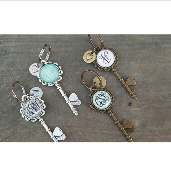 New Custom Design Skeleton Key Keychain - Picture 2 of 4