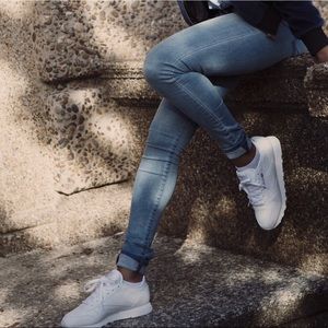 White Reebok classics