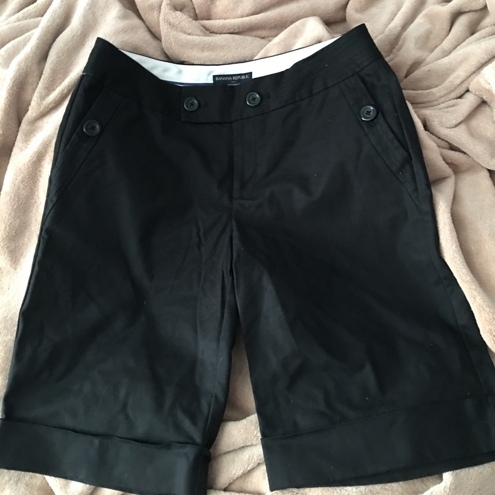 Banana Republic black shorts