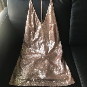 Motel sequin dress