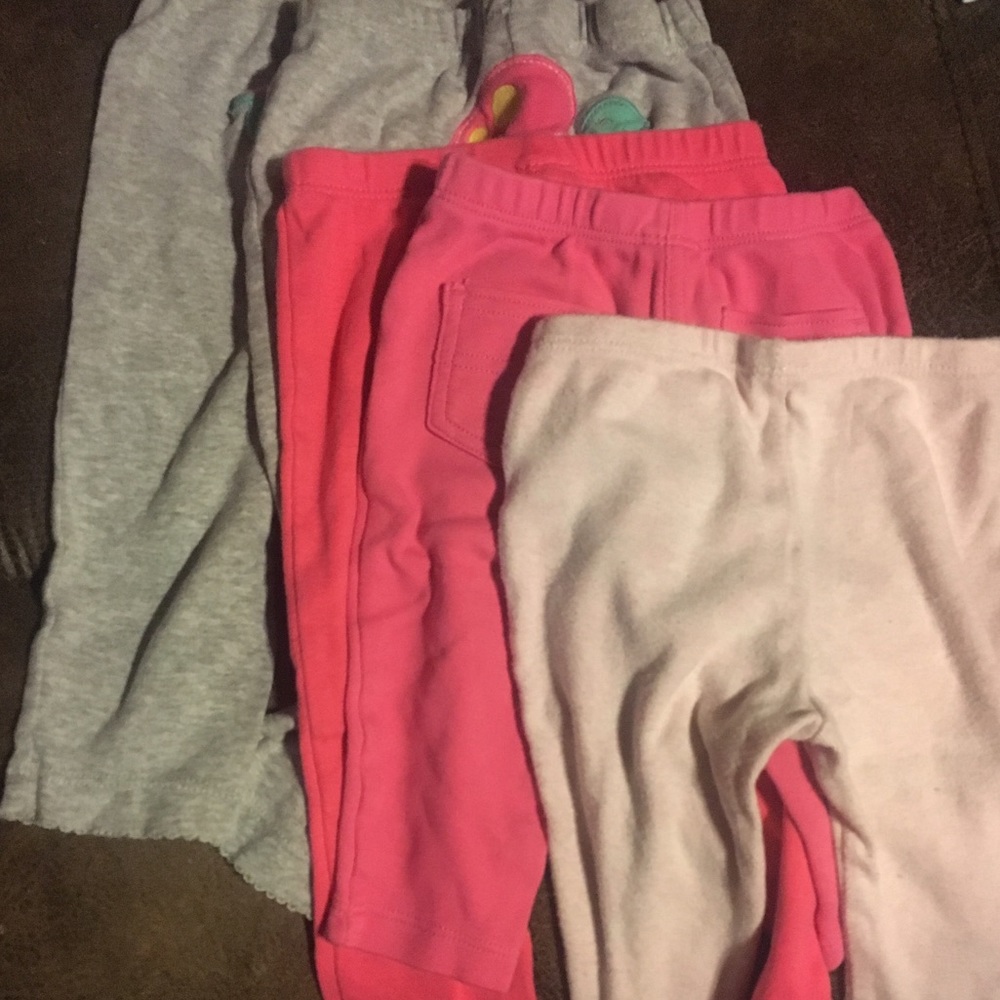 Baby Girl GUC pant set 5 pairs