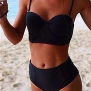 High waisted bikini
