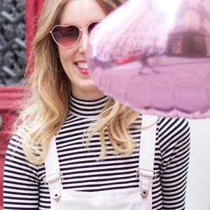 ASOS (River Island) Stripe Rib Crop Top