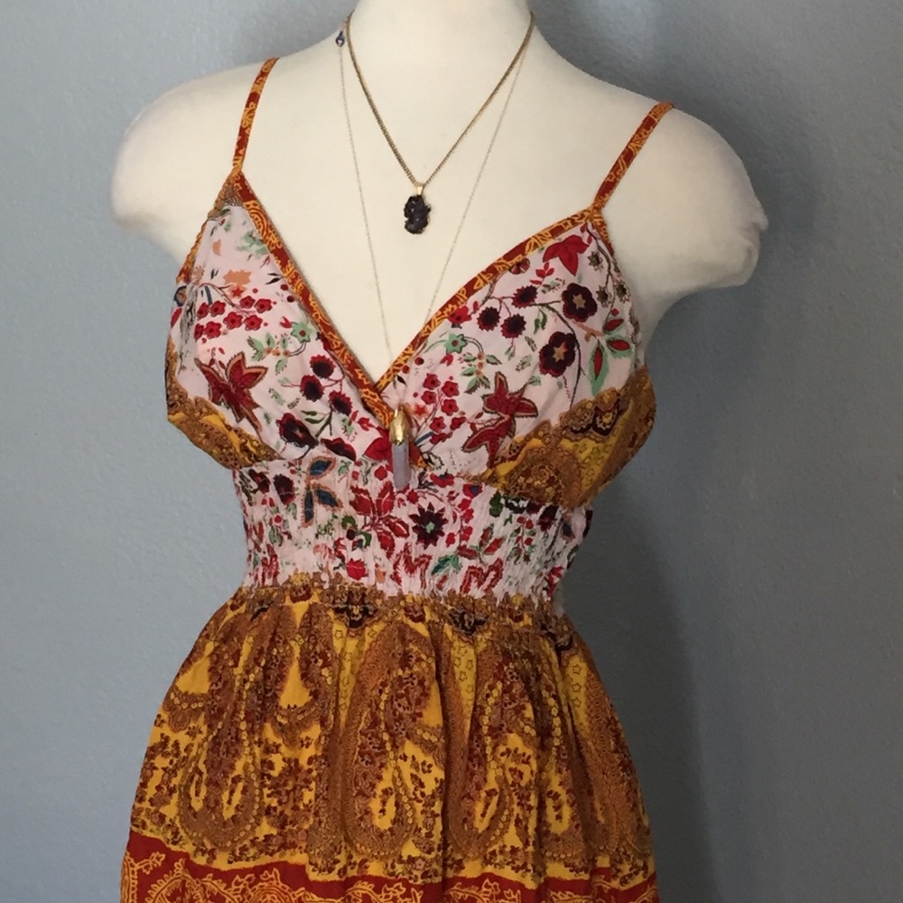 Bohemian tribal dress