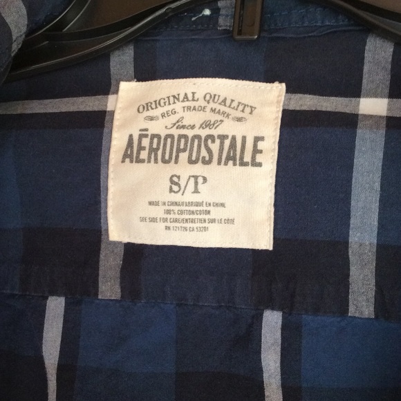 Aeropostale long sleeve button down shirt - Picture 2 of 2