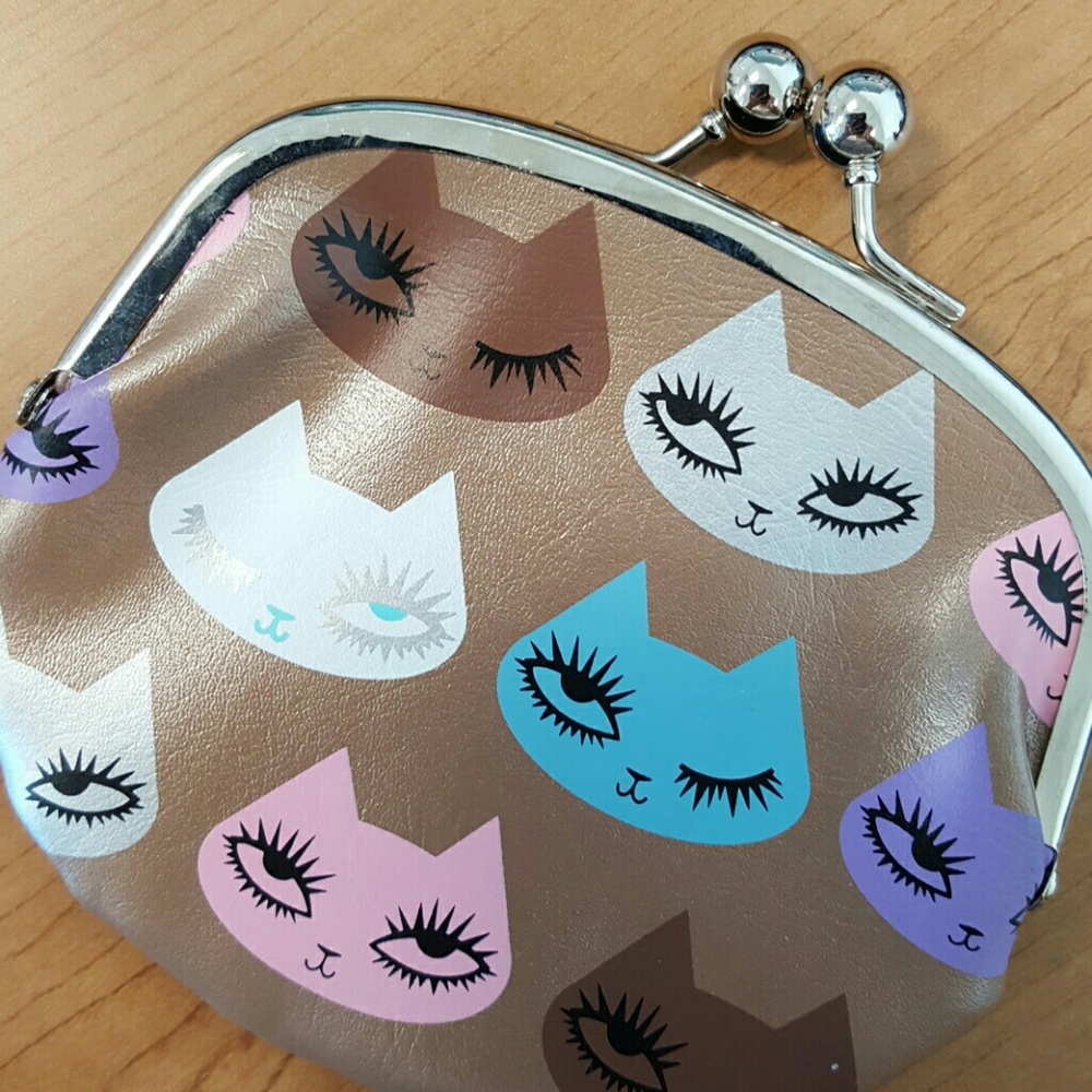 Cat coin purse