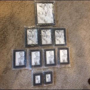 A set of photo frames