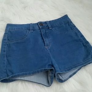 High waisted shorts