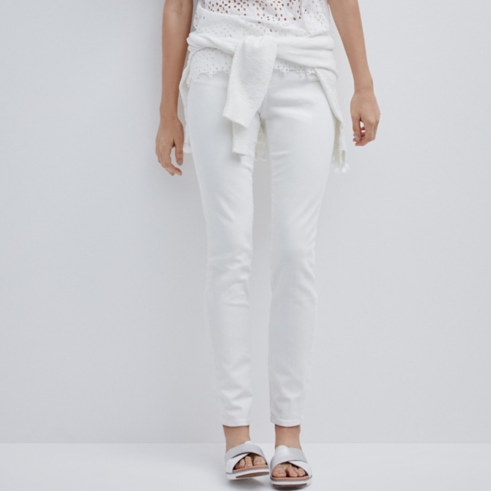 Madewell White Skinny Skinny Jeans