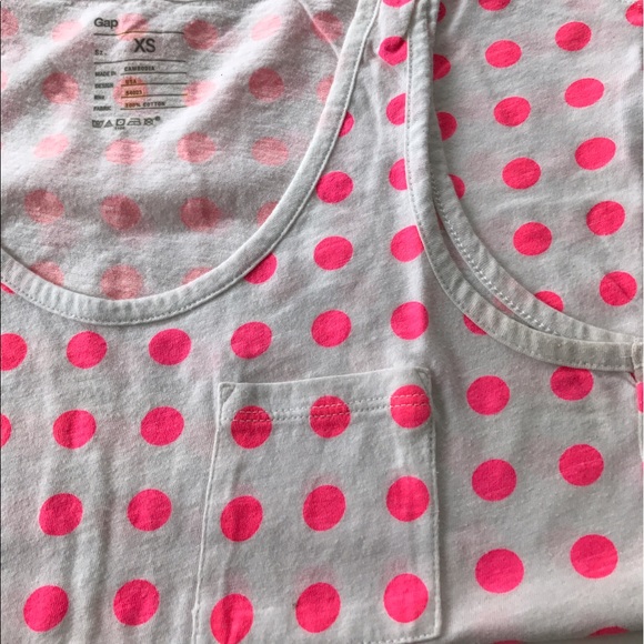 GAP Tops - GAP neon dots tank top. GAP Tops - GAP neon dots tank top.