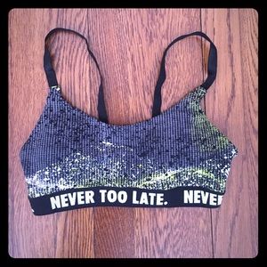 Forever 21 strappy sports bra