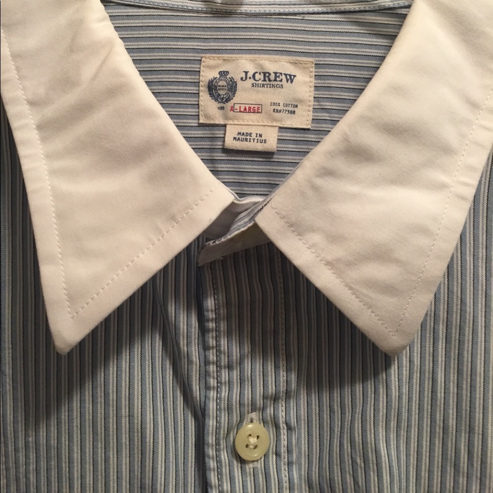 J. Crew Striped Dress Shirt
