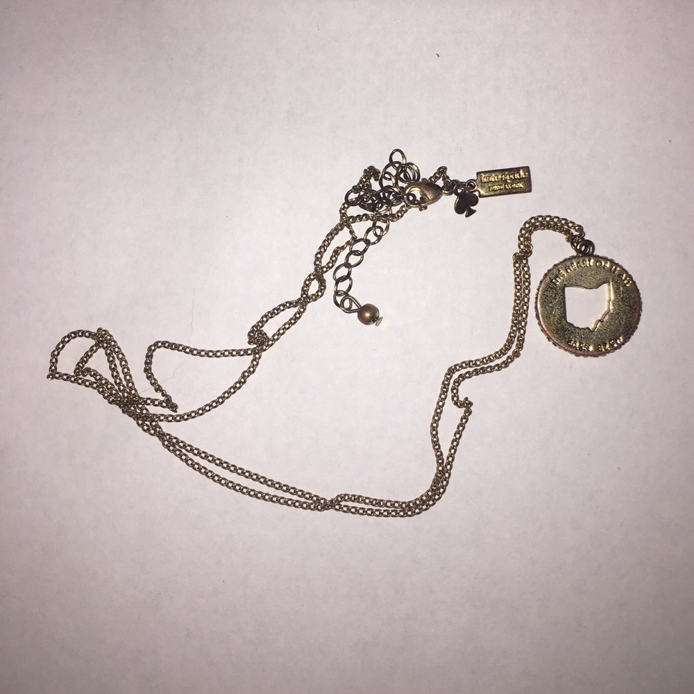 ✨FINAL✨ Kate spade 'State of Mind' Ohio necklace!