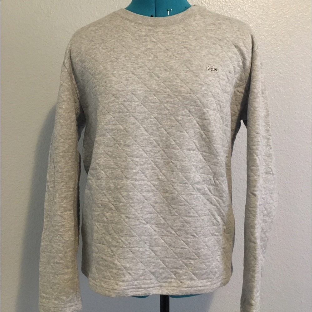 Lacoste crew neck sweater
