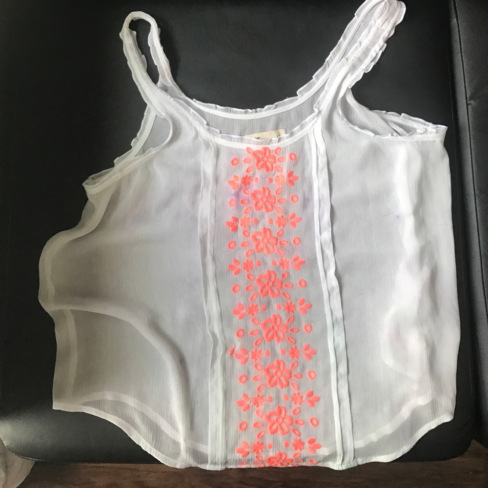 Hollister sheer tank