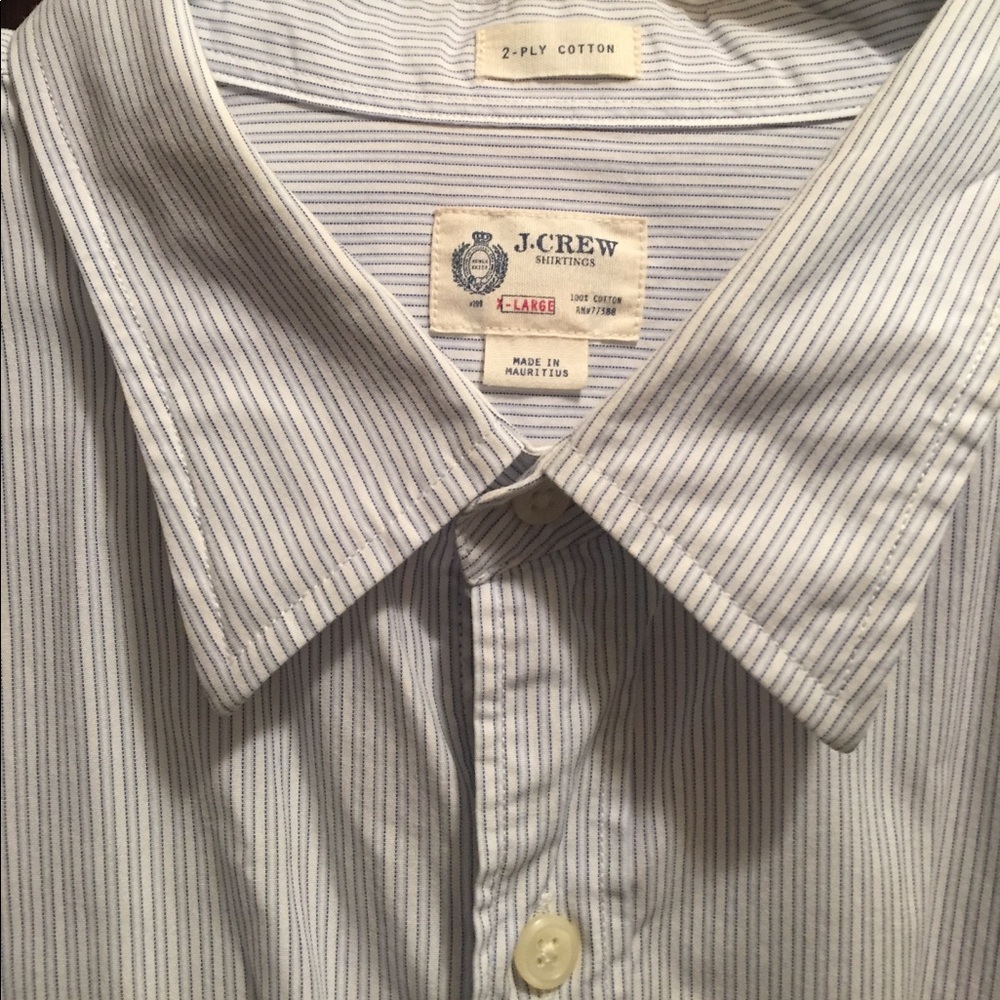 J. Crew Striped Dress Shirt
