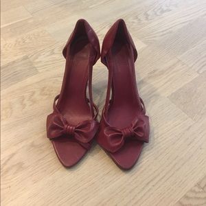 Chinese Laundry Red Bow Pumps
