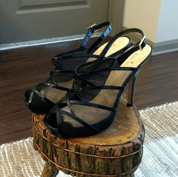 kate spade Shoes - Kate Spade sheer heel's