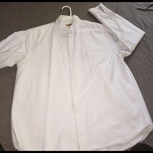 Baby blue thin button down shirt