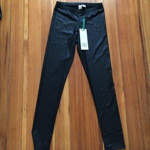 Mimi Chica Faux Leather Leggings