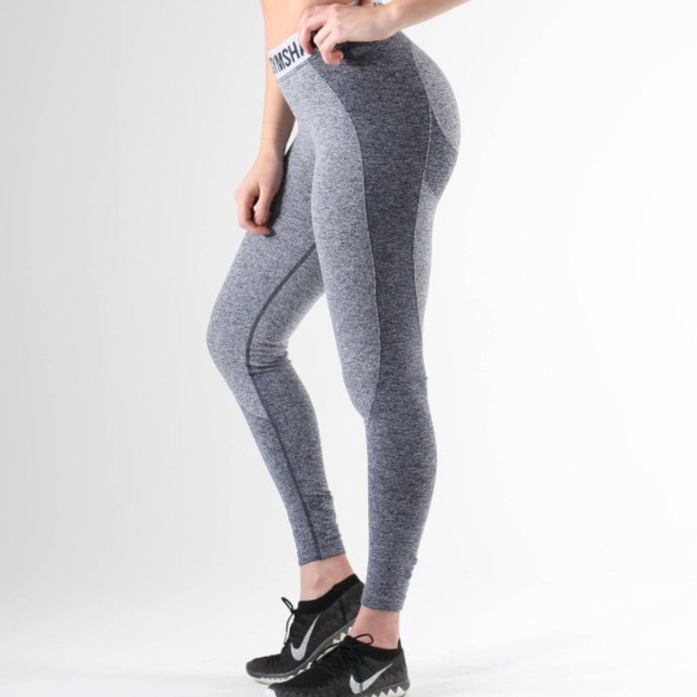 Gymshark Sapphire Blue Marl FLEX leggings Size SM