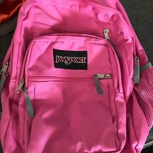 Jansport pink backpack