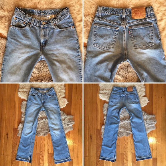 🌸BEAUTIFUL Vintage 517 Light Wash Levi's 25🌸 - Picture 4 of 6