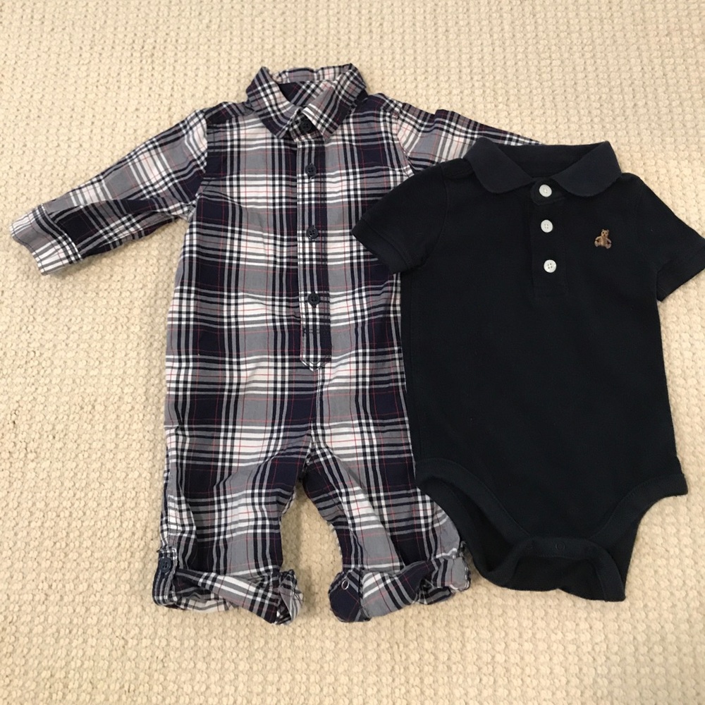 Bundle baby GAP onesies (3-6 mos)